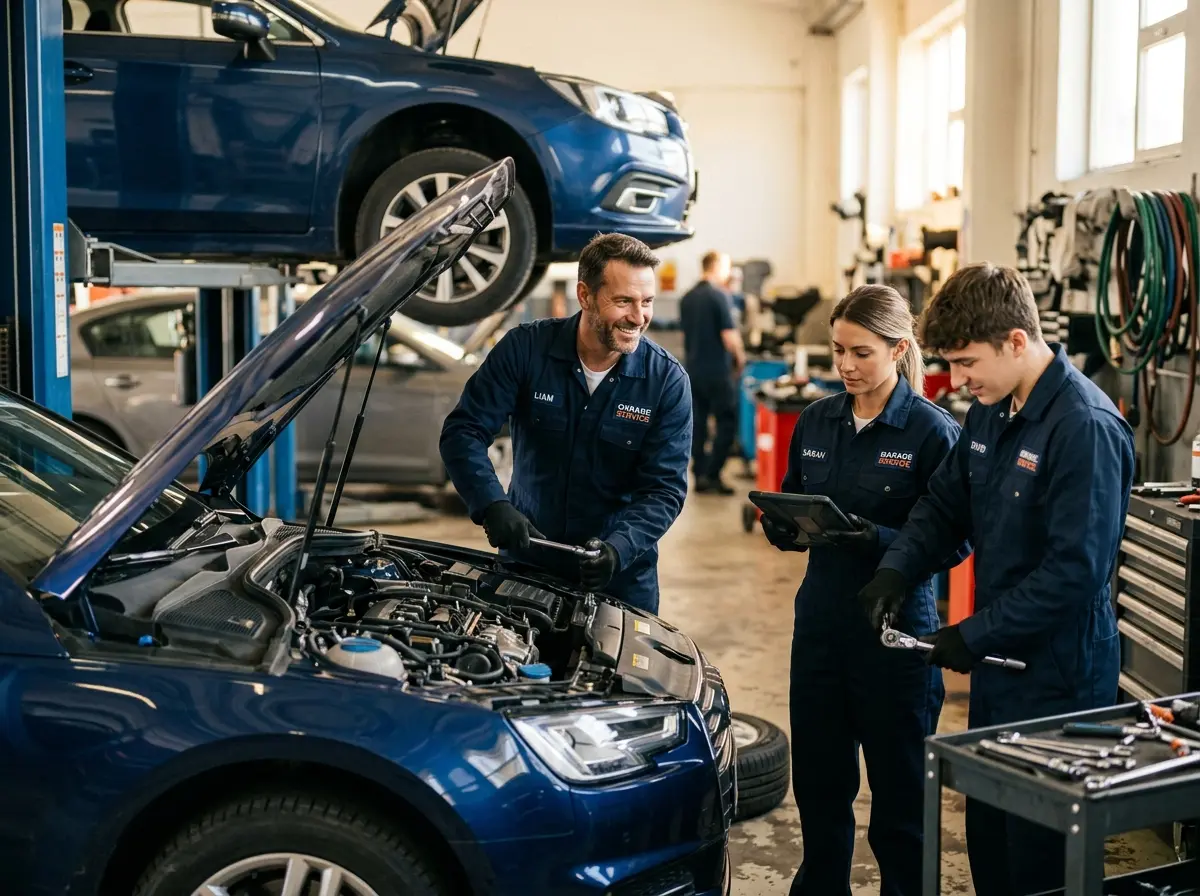 Summit Auto Repair team